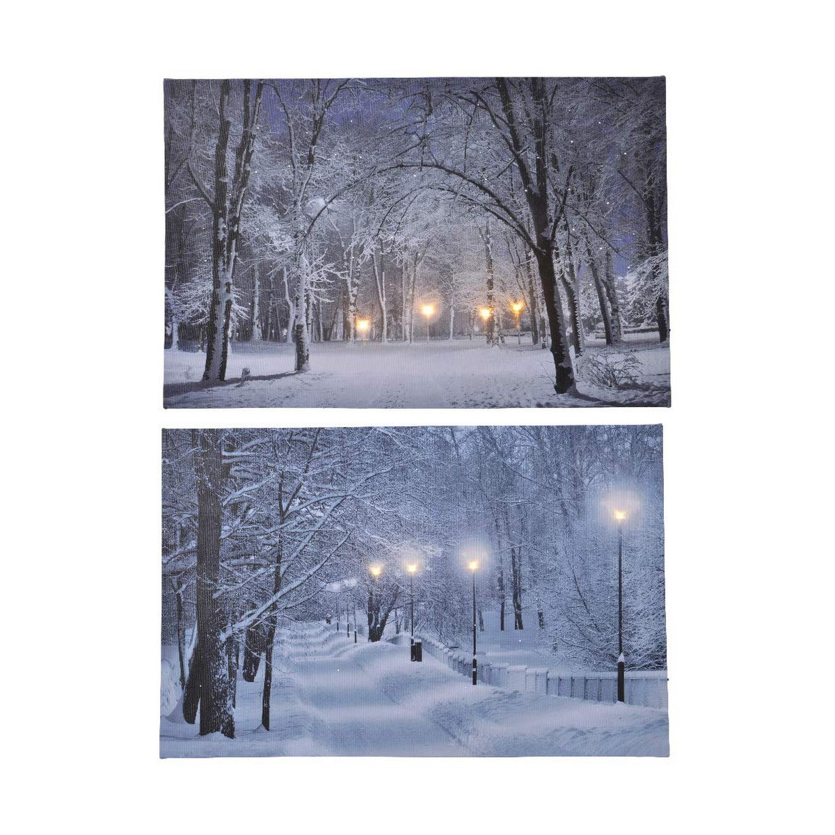 Tableau avec LED Lumineo 58 X 38 X 1,5 CM