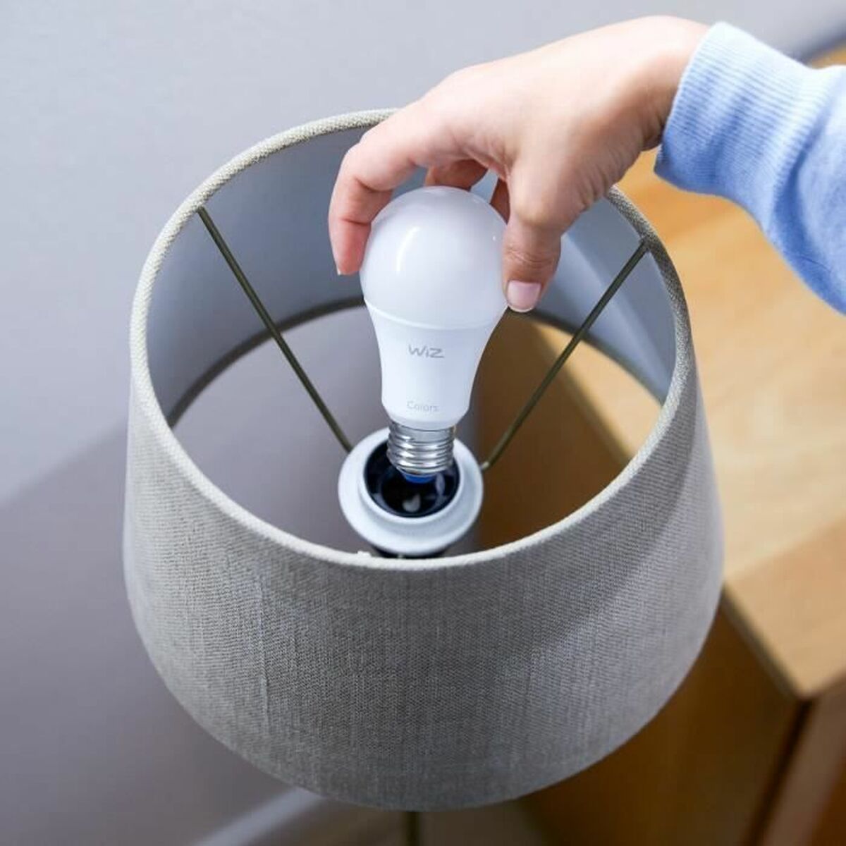 Lampe LED Wiz 929003601001 Blanc F 60 W E27 806 lm