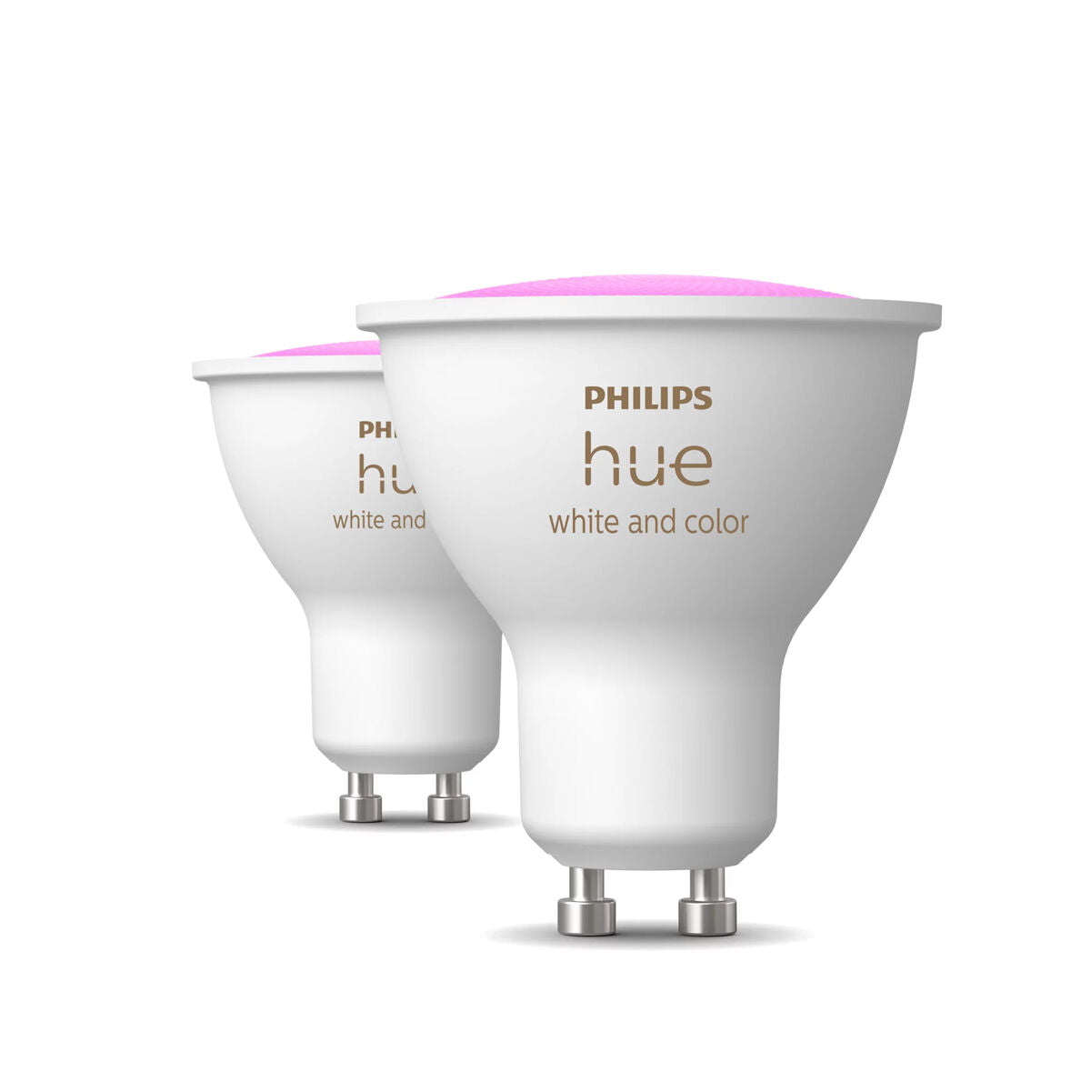 Lampe LED Philips Blanc E GU10 400 lm 2 Unités (6500 K)
