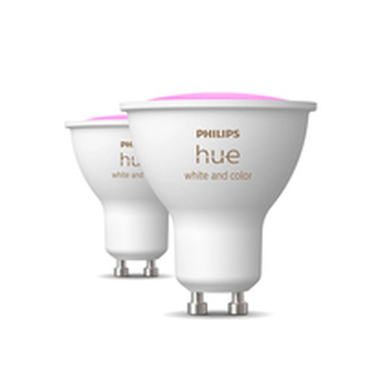Lampe LED Philips Blanc E GU10 400 lm 2 Unités (6500 K)