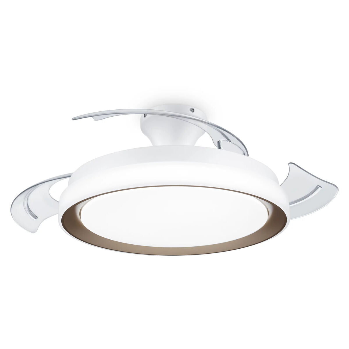 Ventilateur de Plafond avec Lumière Philips 929004081801 Blanc Doré (4000 K) (2700 K)