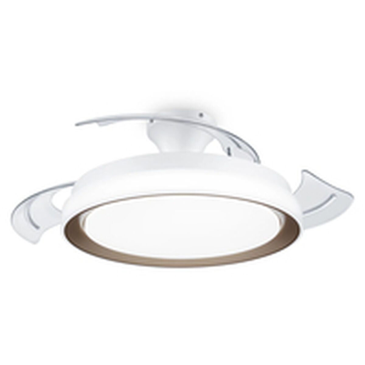Ventilateur de Plafond avec Lumière Philips 929004081801 Blanc Doré (4000 K) (2700 K)