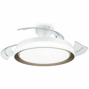 Ventilateur de Plafond avec Lumière Philips 929004081801 Blanc Doré (4000 K) (2700 K)