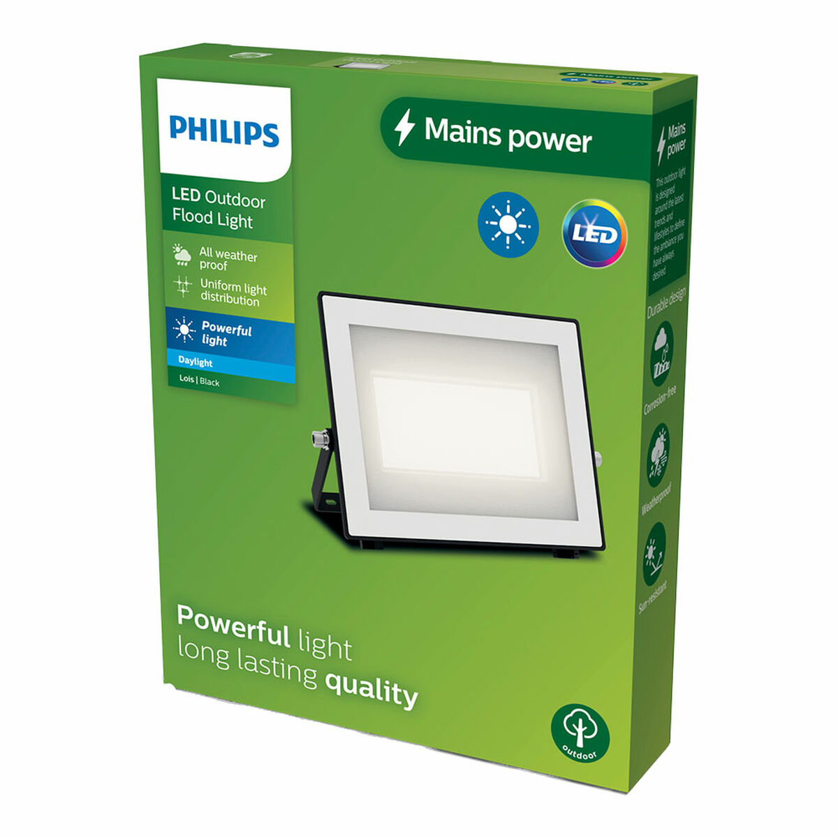 Projecteur Philips Noir 50 W F