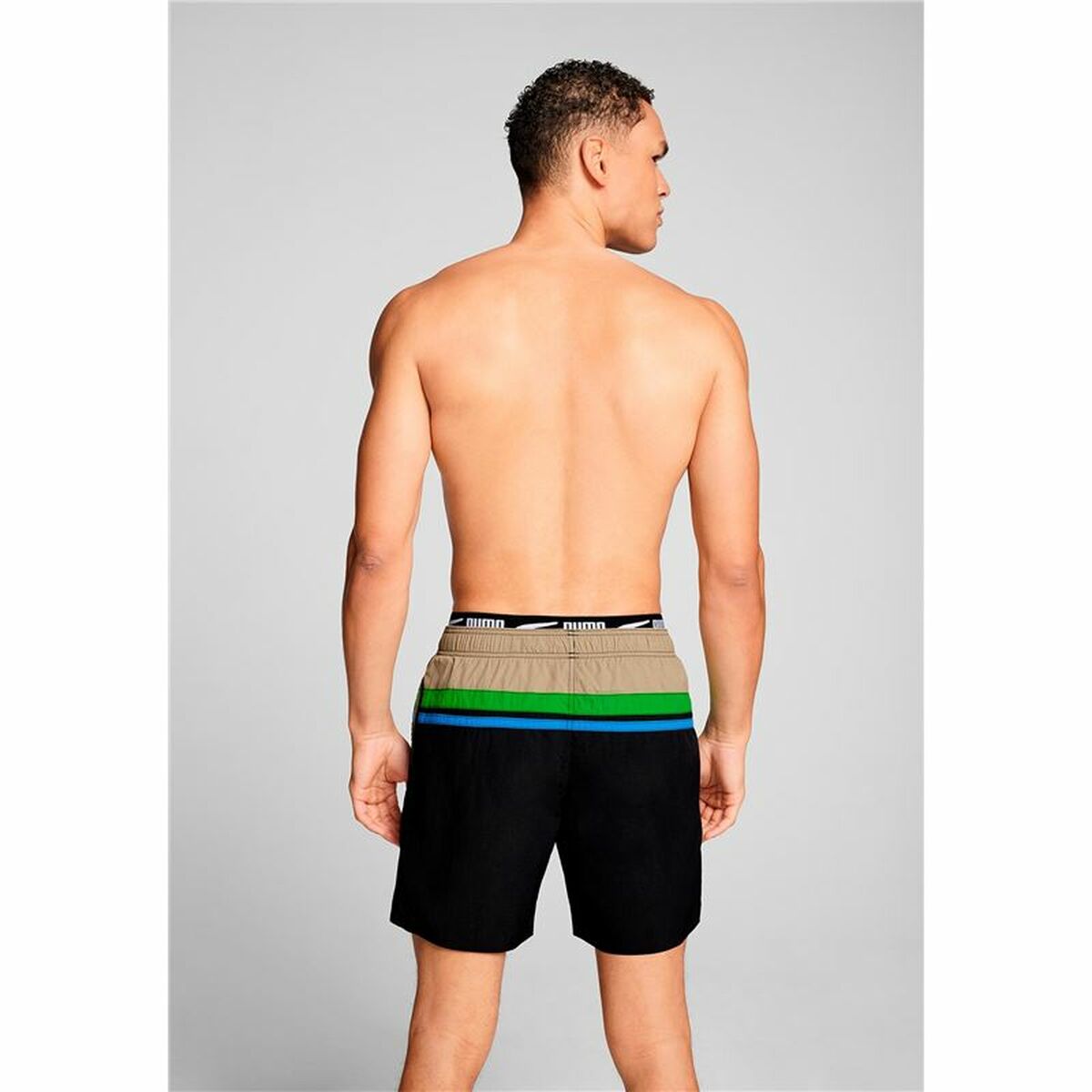 Maillot de bain homme Puma Heritage Mid Noir