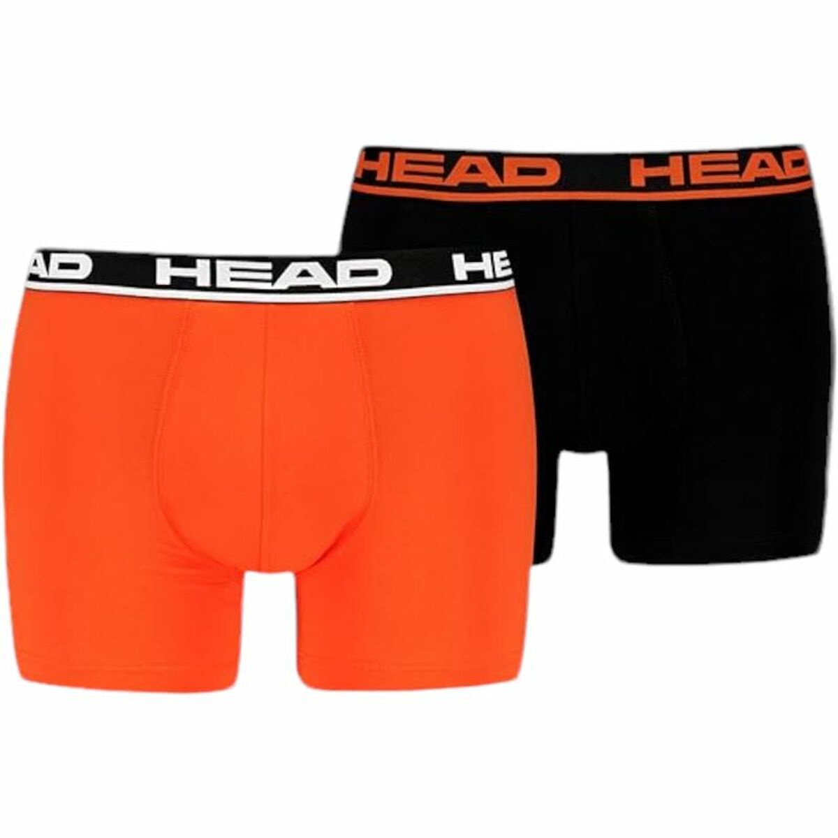 Boxer pour homme Head Basic Noir Orange