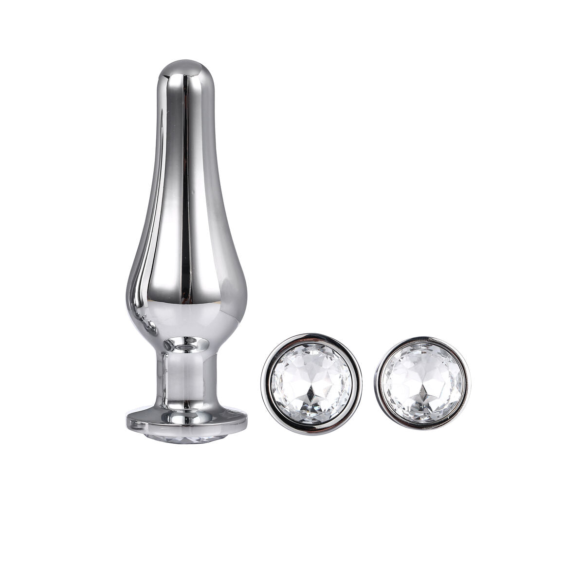 Plug Anal Dream Toys Gleaming Love Argenté