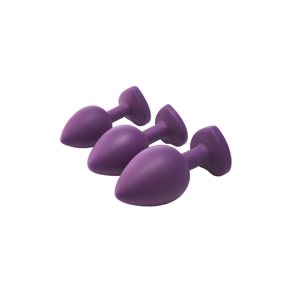 Plug Anal Dream Toys Flirts Violet 3 Pièces