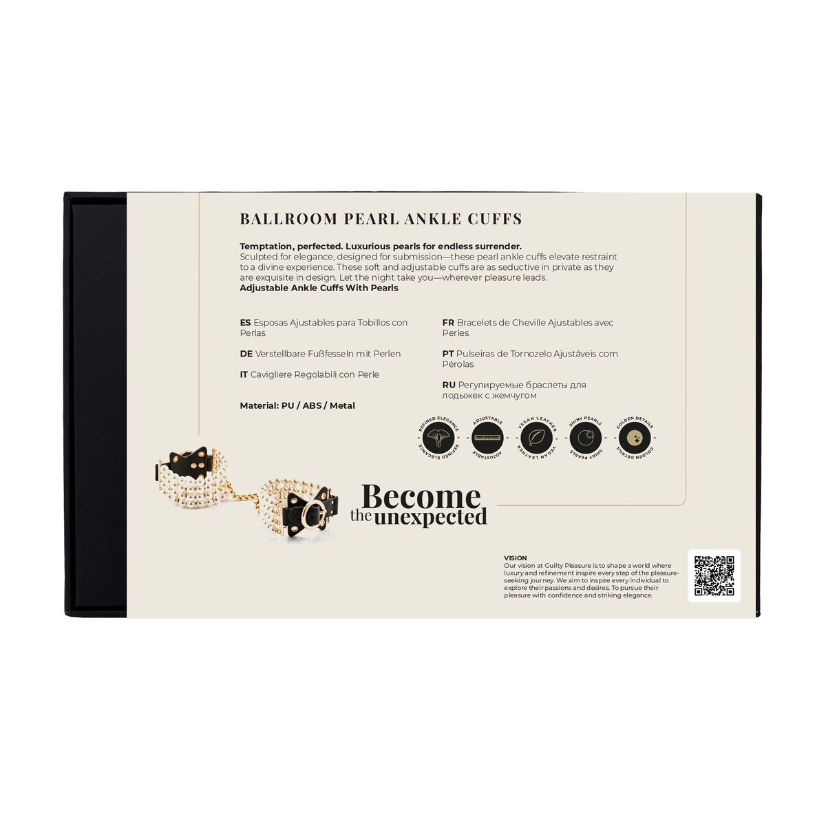 Kit esclave sexy Guilty Pleasure Allure