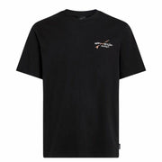 T-shirt à manches courtes homme O'Neill Retro Back Print Noir