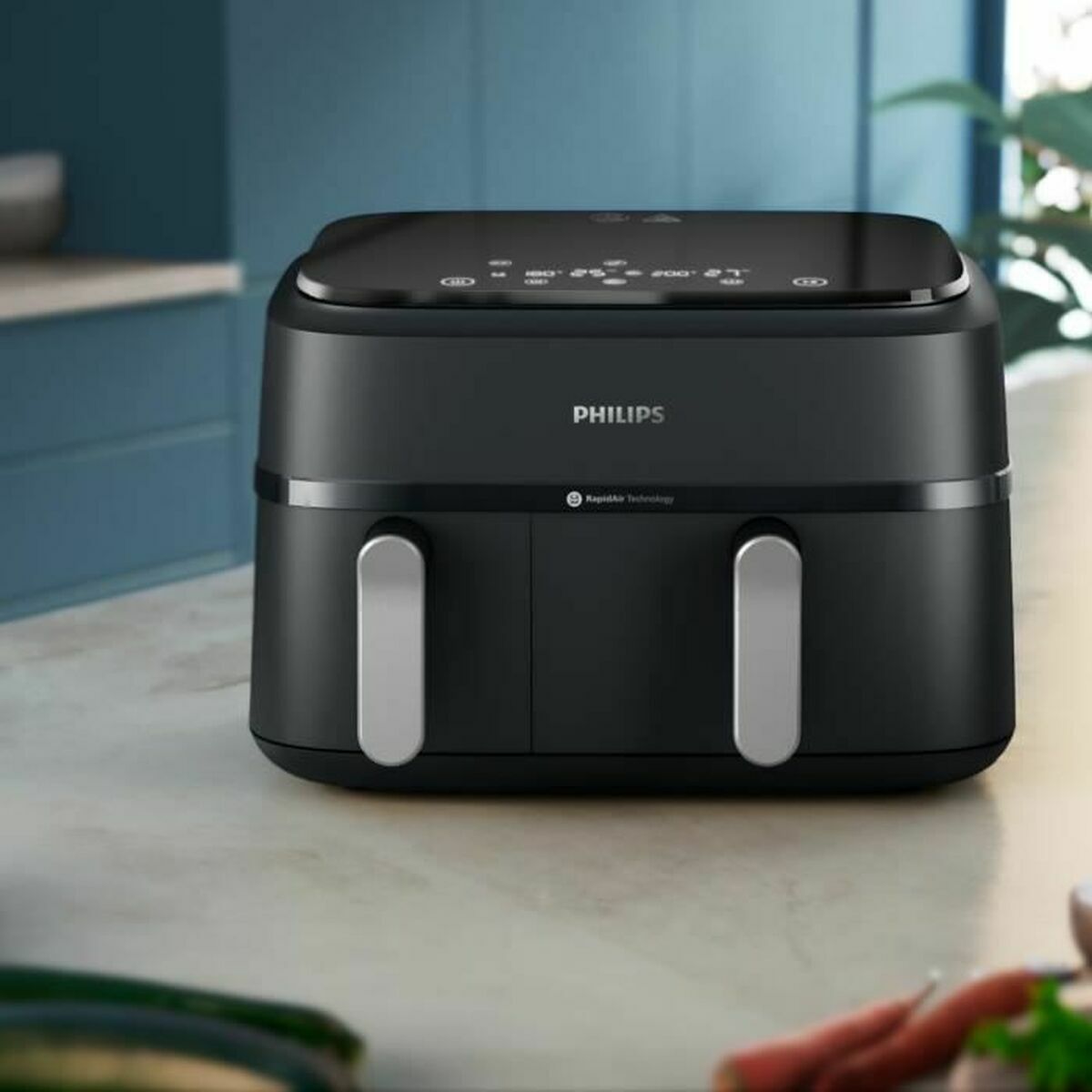Friteuse à Air Philips Na351.00 Noir 9 L