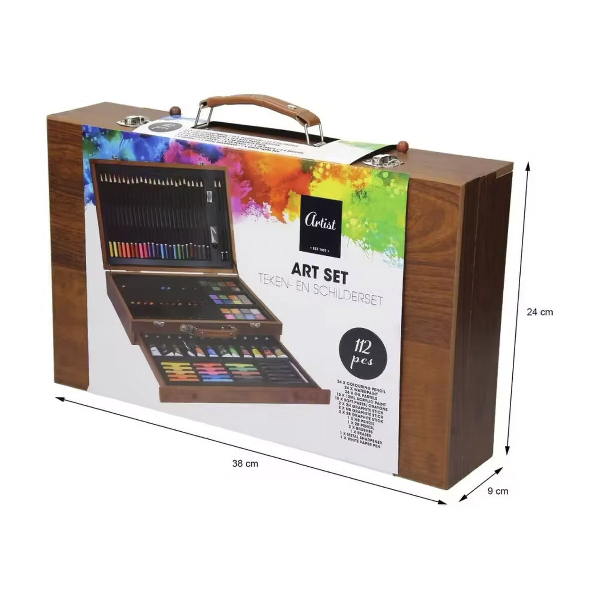 Set de peinture Artist&CO 180 Pièces