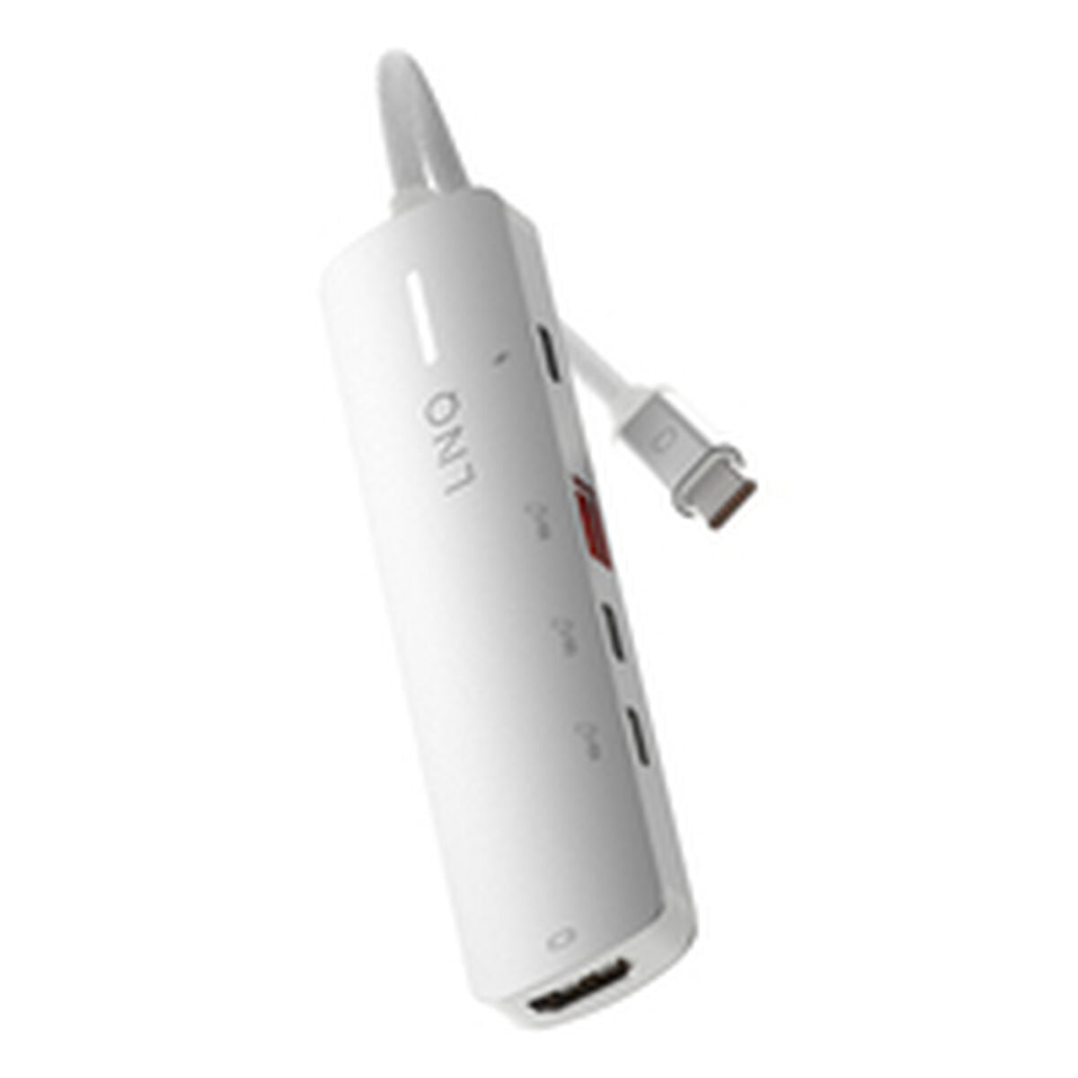 Hub USB Linq Byelements LQ49051 Blanc Gris