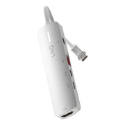 Hub USB Linq Byelements LQ49051 Blanc Gris
