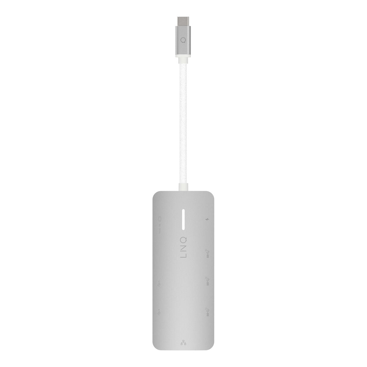 Hub USB Linq Byelements LQ49081 Blanc Gris