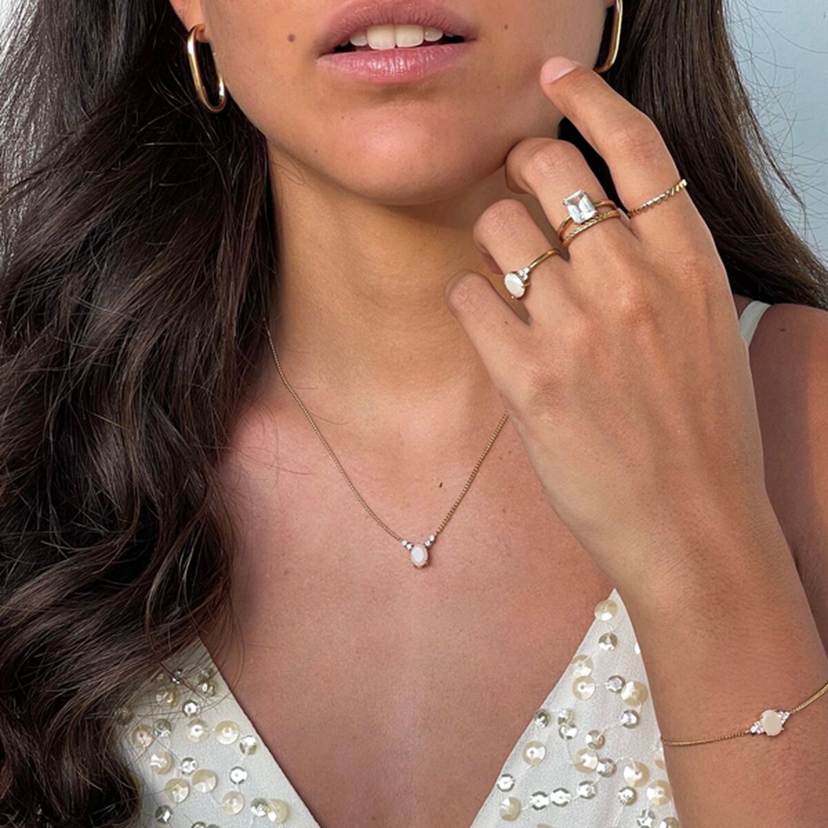 Pendentif Femme 24KAE 32426Y Doré