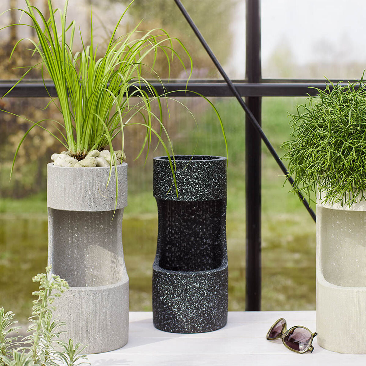 Fontaine de jardin Lifetime Source d'eau Cylindrique