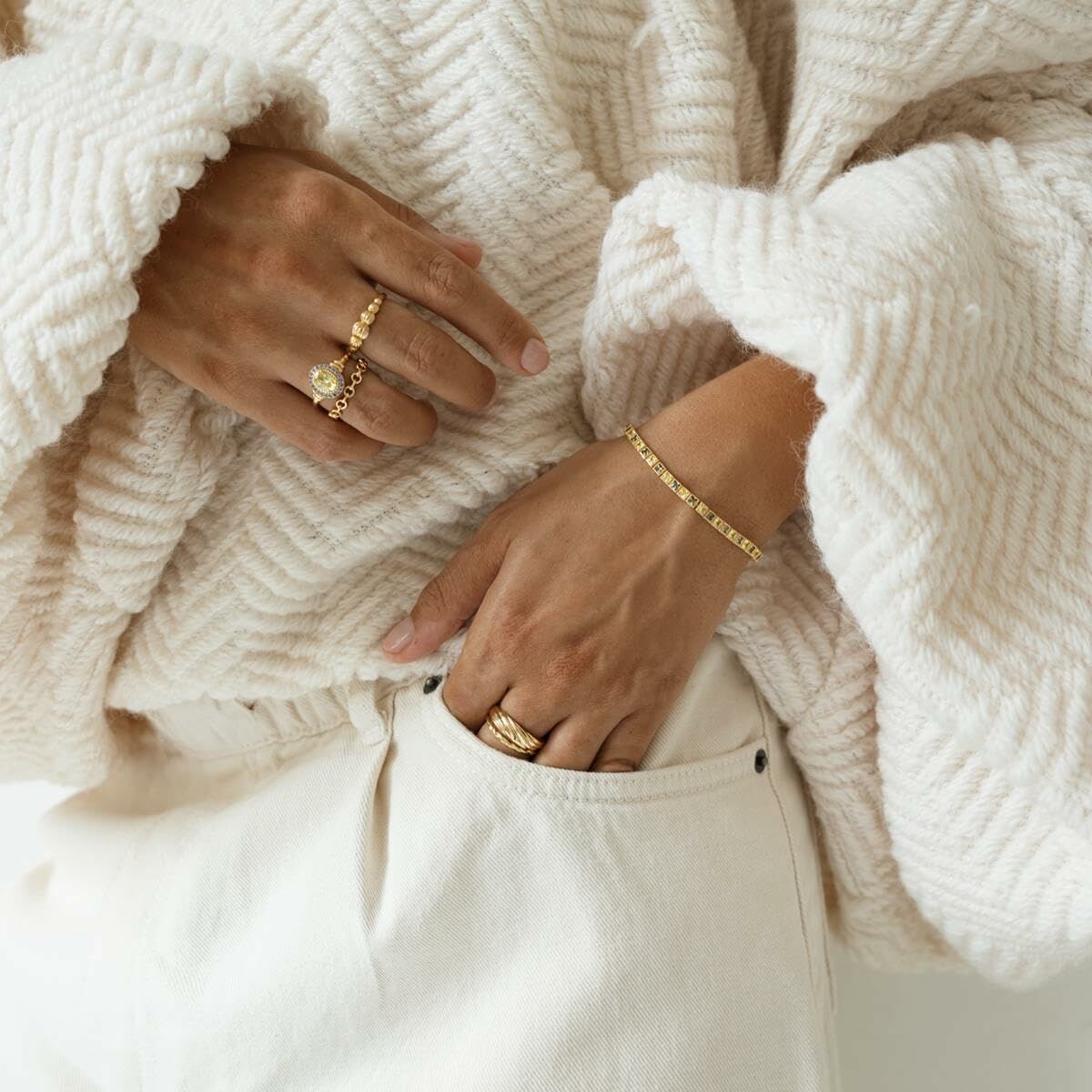 Bague Femme 24KAE 124142Y/54 Doré 14