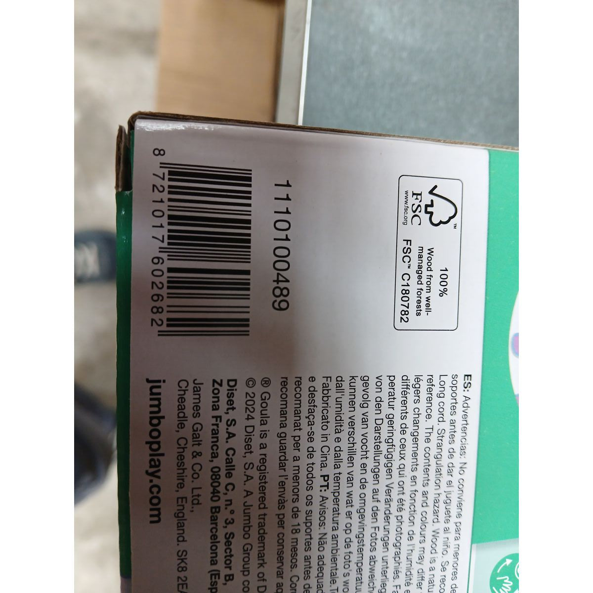 Jouet interactif pour bébé Diset 32 x 27 x 5,7 cm