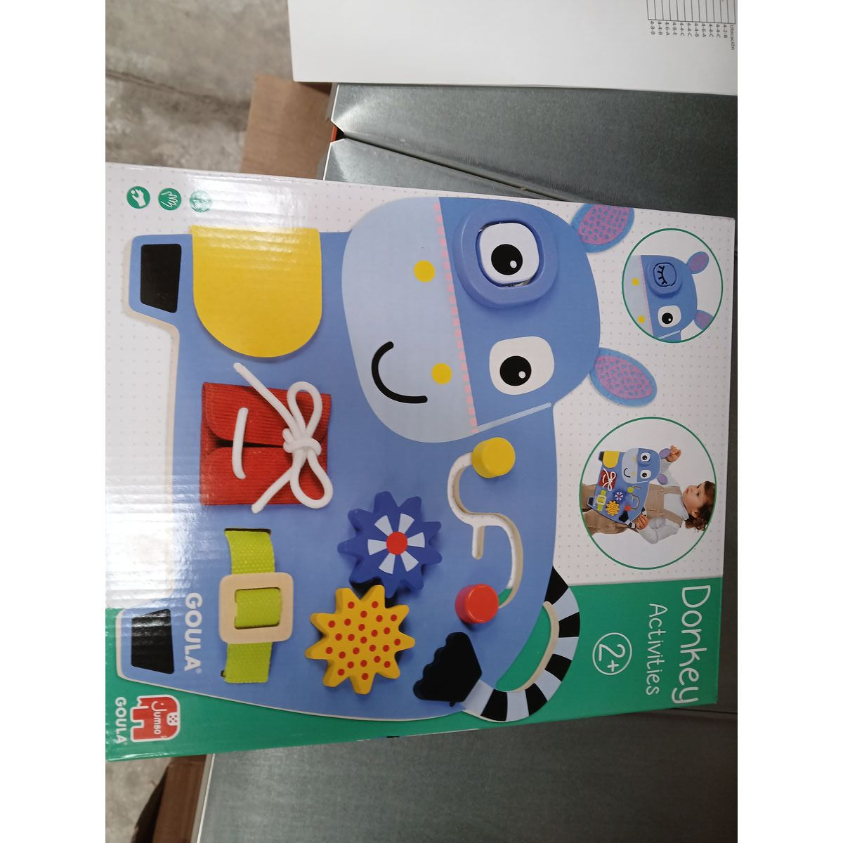 Jouet interactif pour bébé Diset 32 x 27 x 5,7 cm