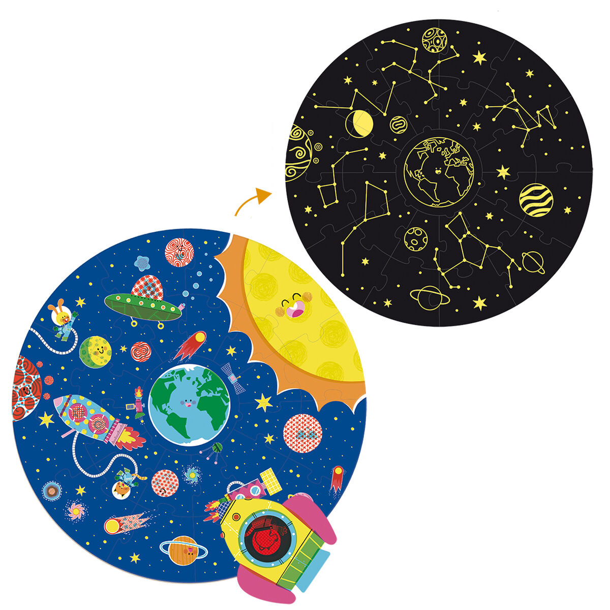 Puzzle Goula XXL Space 25 Pièces