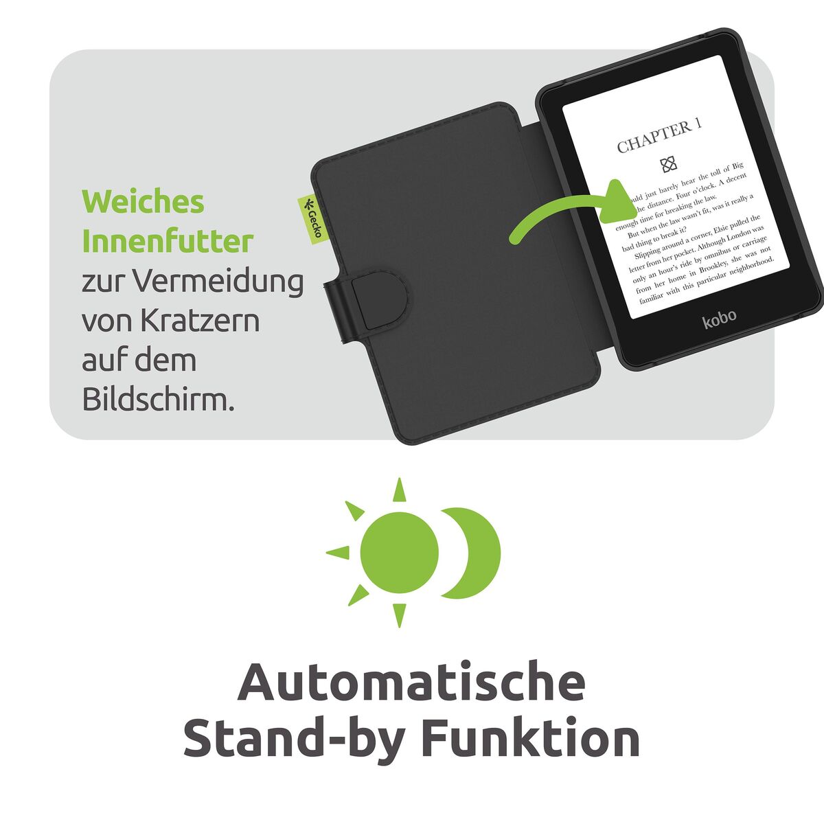 Housse pour Tablette Gecko Covers V4CL2616C1