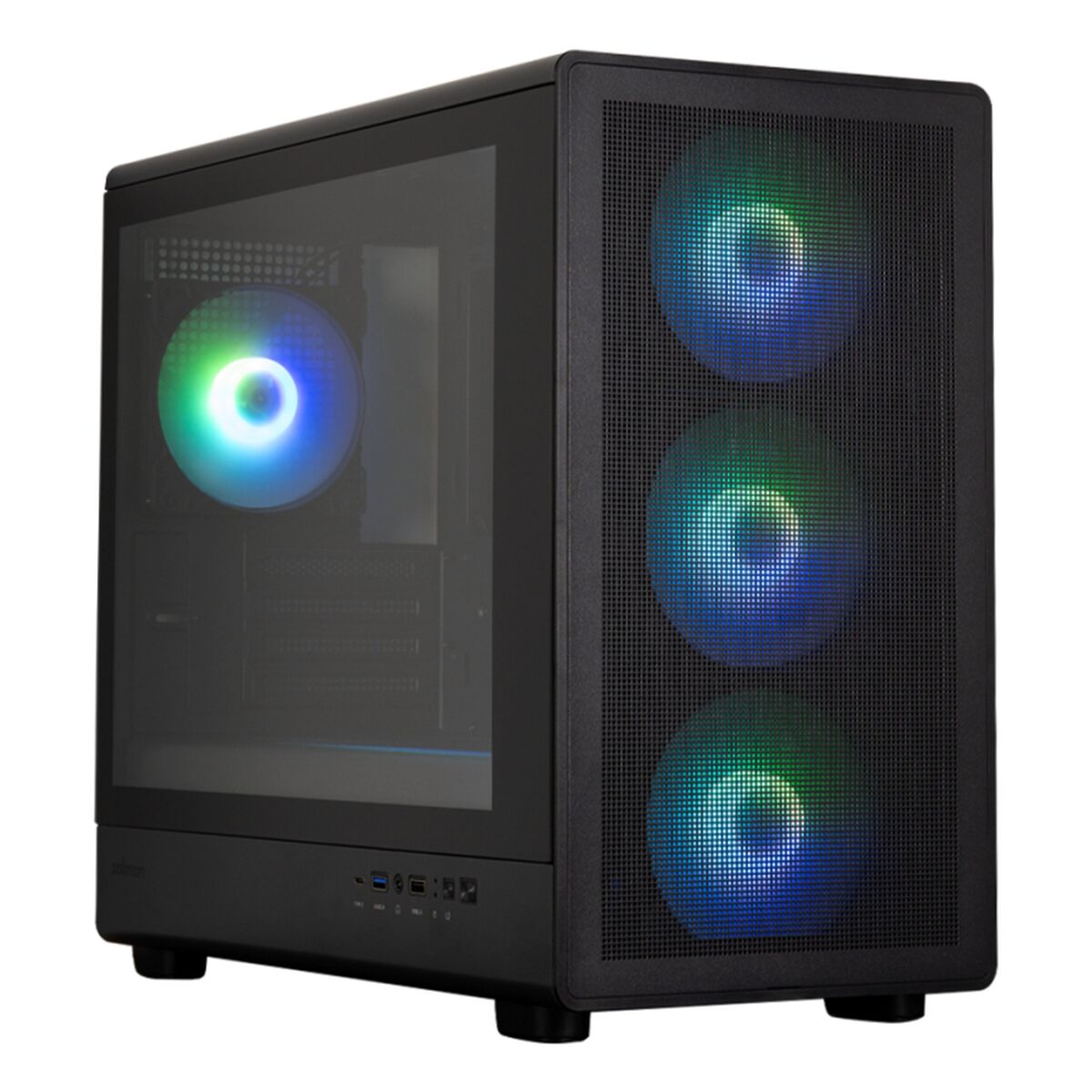 Boîtier ATX semi-tour Zalman M5 ARGB Noir