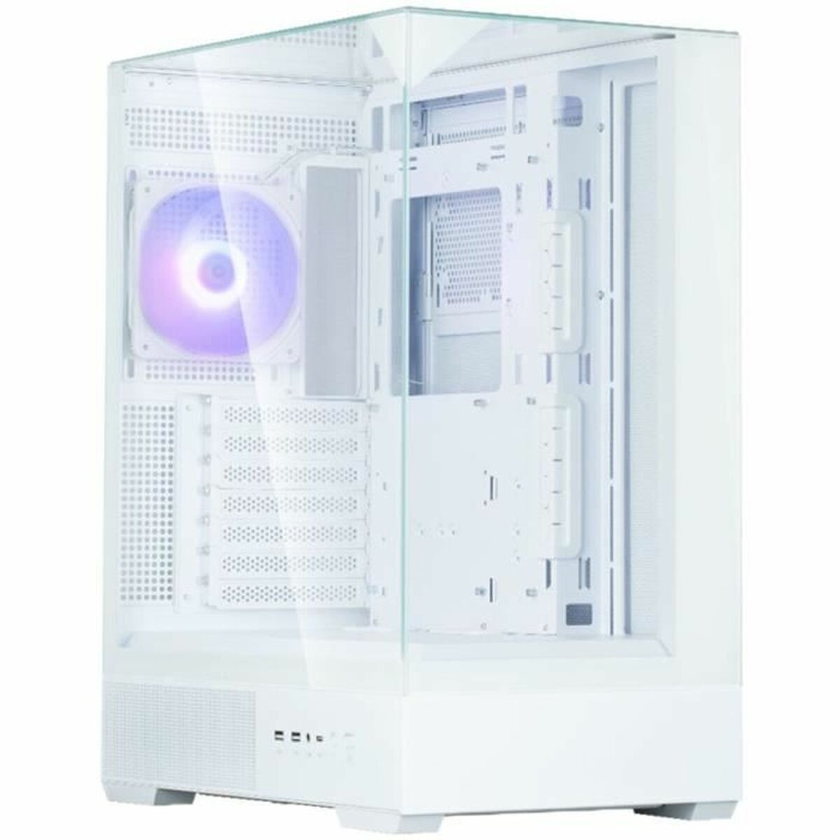 Boîtier ATX semi-tour Zalman P40 Prism Plus Blanc