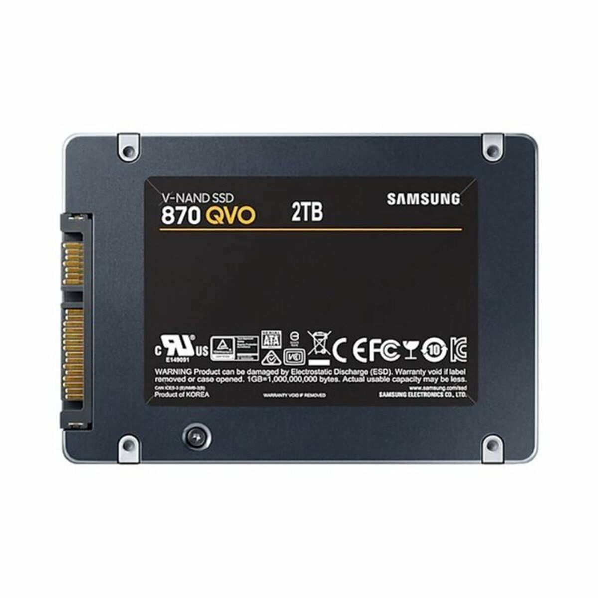 Disque dur Samsung MZ-77Q2T0BW V-NAND MLC 2 TB 2 TB SSD
