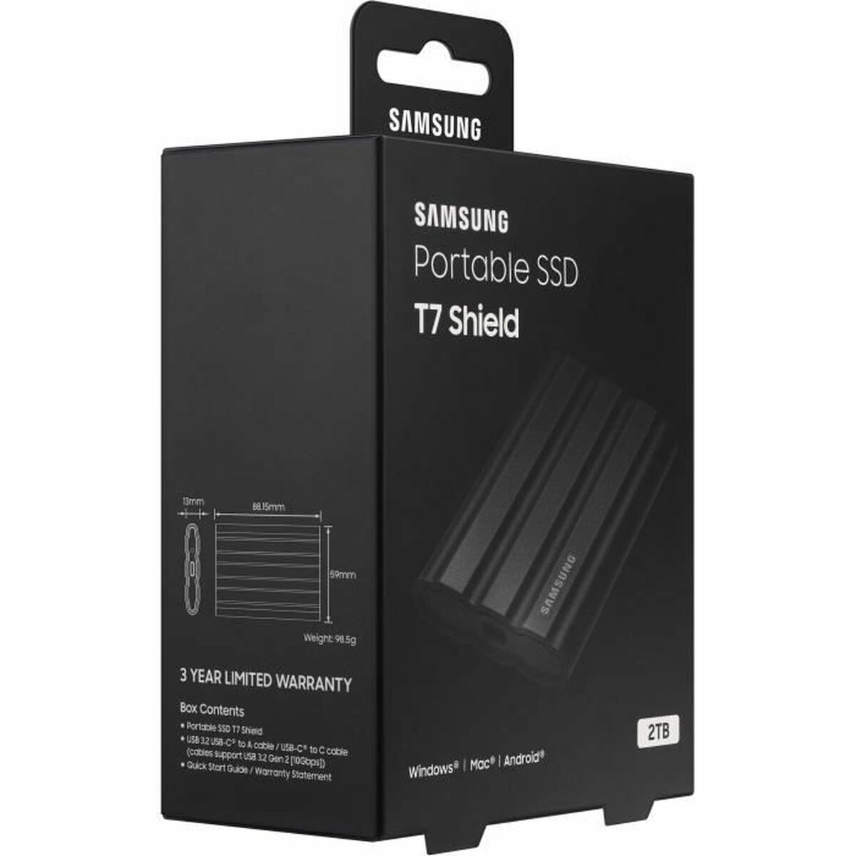 Disque Dur Externe Samsung MU-PE2T0S 2,5" 2 TB