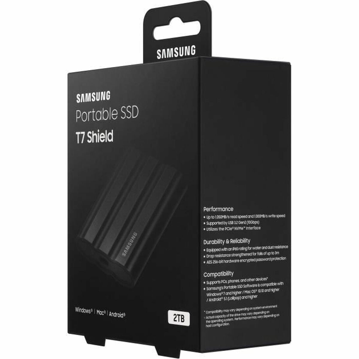 Disque Dur Externe Samsung MU-PE2T0S 2,5" 2 TB