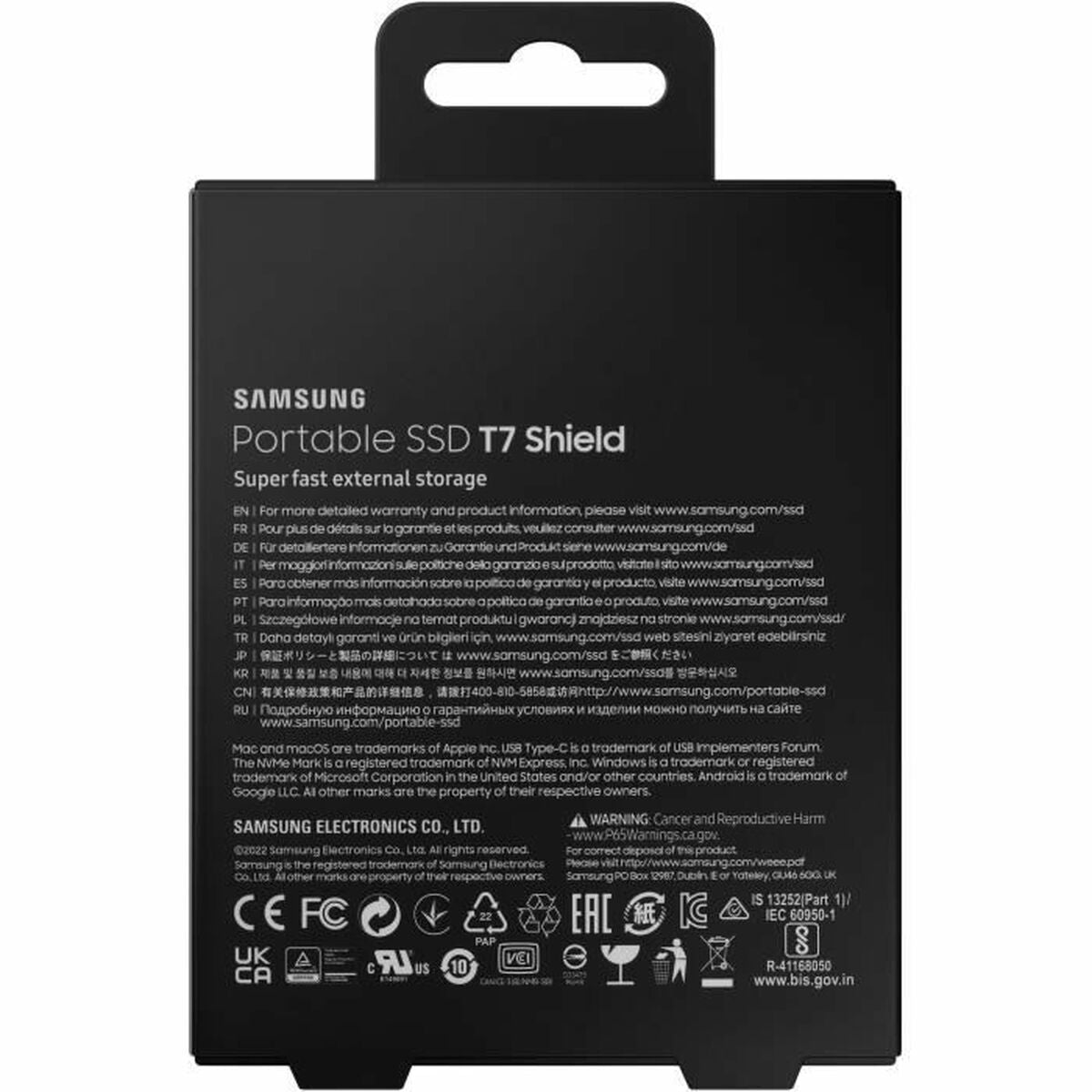 Disque Dur Externe Samsung MU-PE2T0S 2,5" 2 TB