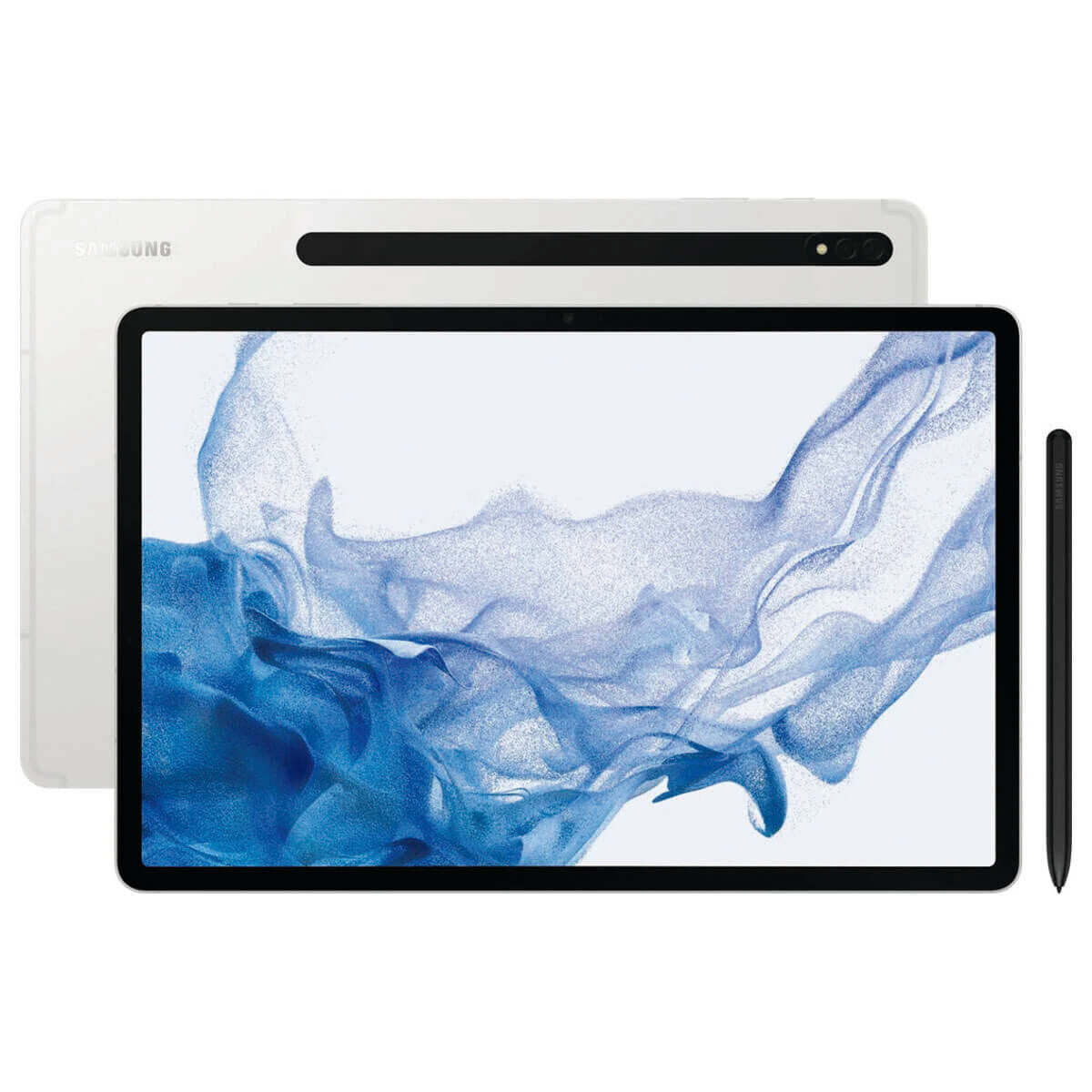 Tablette Samsung TAB S8+ 5G X806 12,4" Octa Core 8 GB RAM 128 GB Qualcomm Snapdragon 8 Gen 1 8 GB RAM 128 GB Argenté
