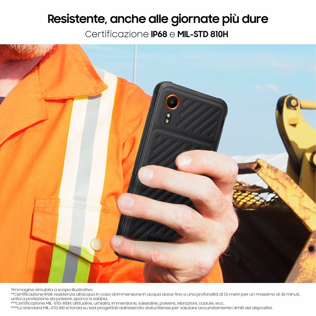 Smartphone Samsung SM-G556BZKDEUE Octa Core 6 GB RAM 128 GB Noir 6,6"