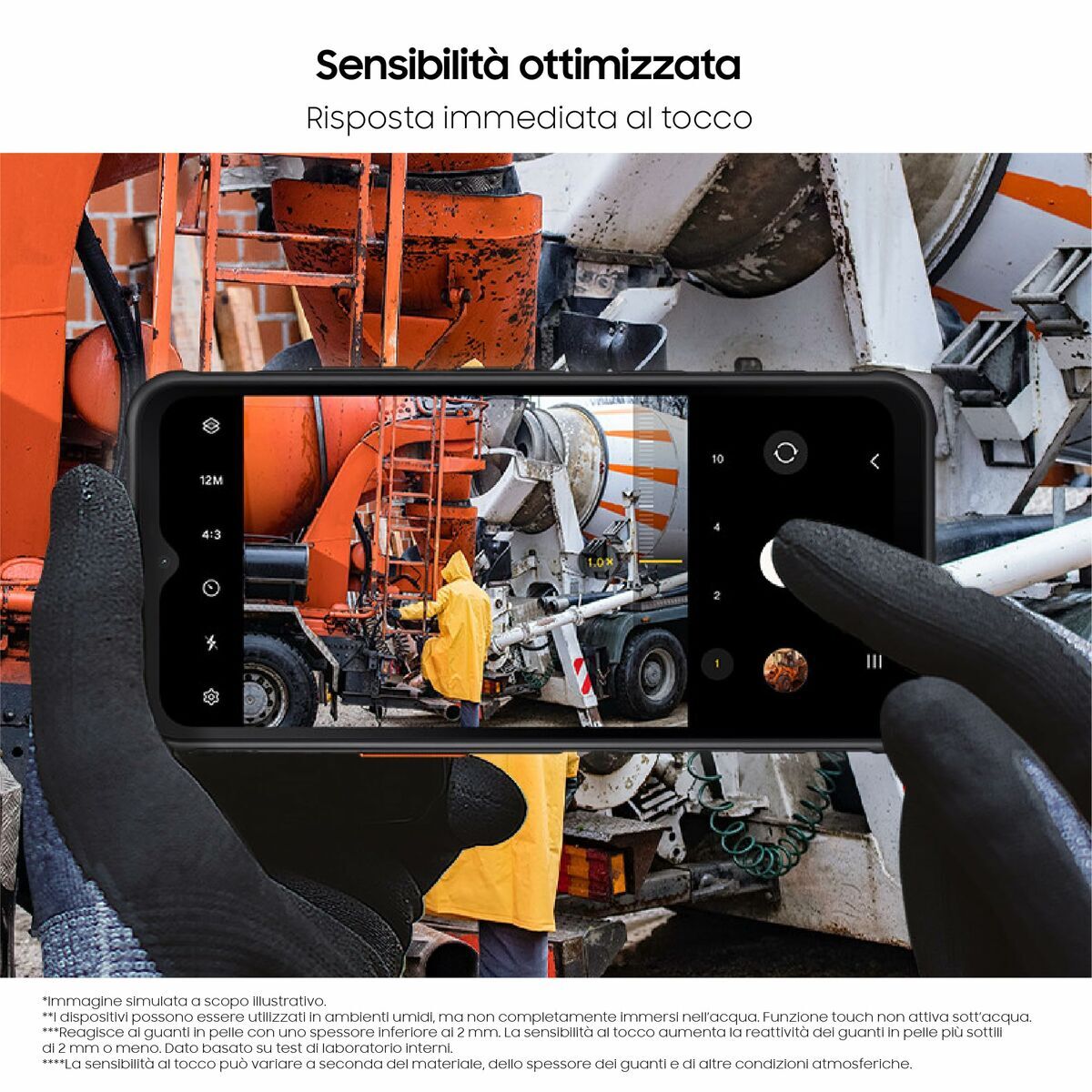 Smartphone Samsung SM-G556BZKDEUE Octa Core 6 GB RAM 128 GB Noir 6,6"