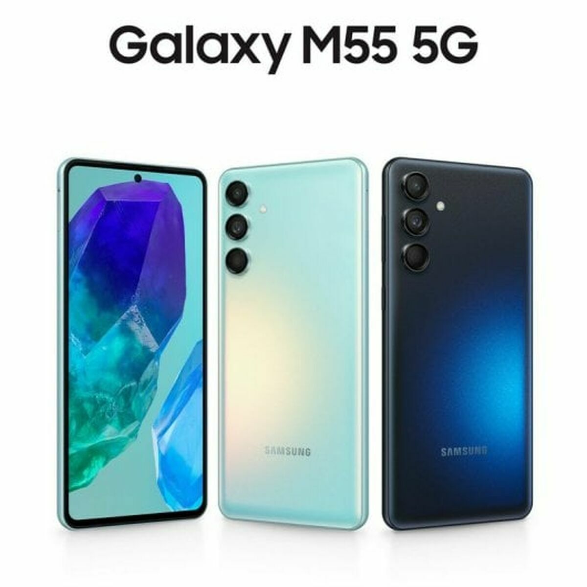 Smartphone Samsung Galaxy M55 5G 6,7" Octa Core 8 GB RAM 256 GB Bleu