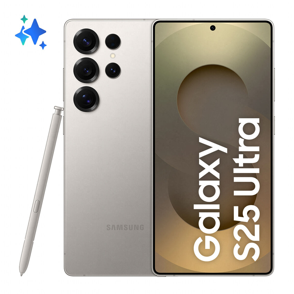 Smartphone Samsung Galaxy S25 Ultra  12 GB RAM 512 GB Gris Titane 6,9" Qualcomm Snapdragon 8 Elite