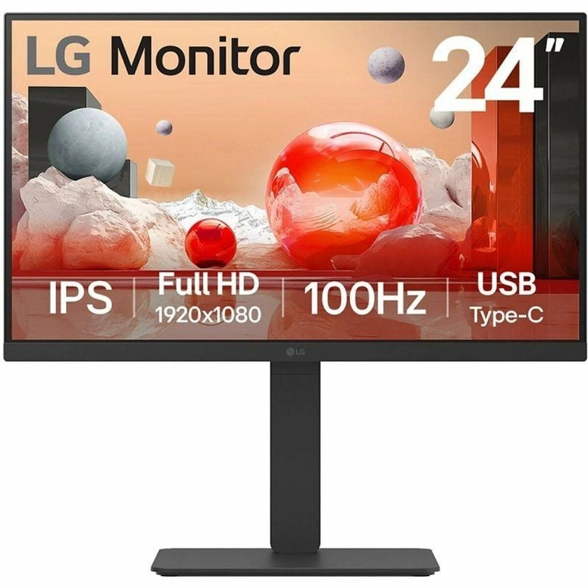 Écran LG 24BA750-B Full HD 24"