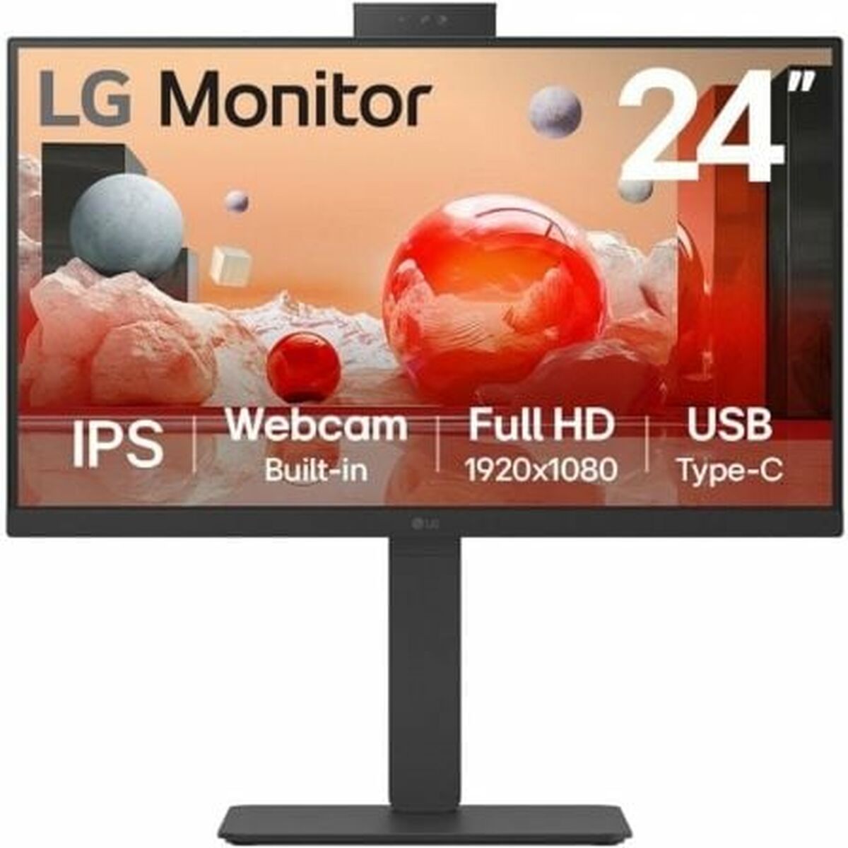 Écran LG 24BA850-B Full HD 24"