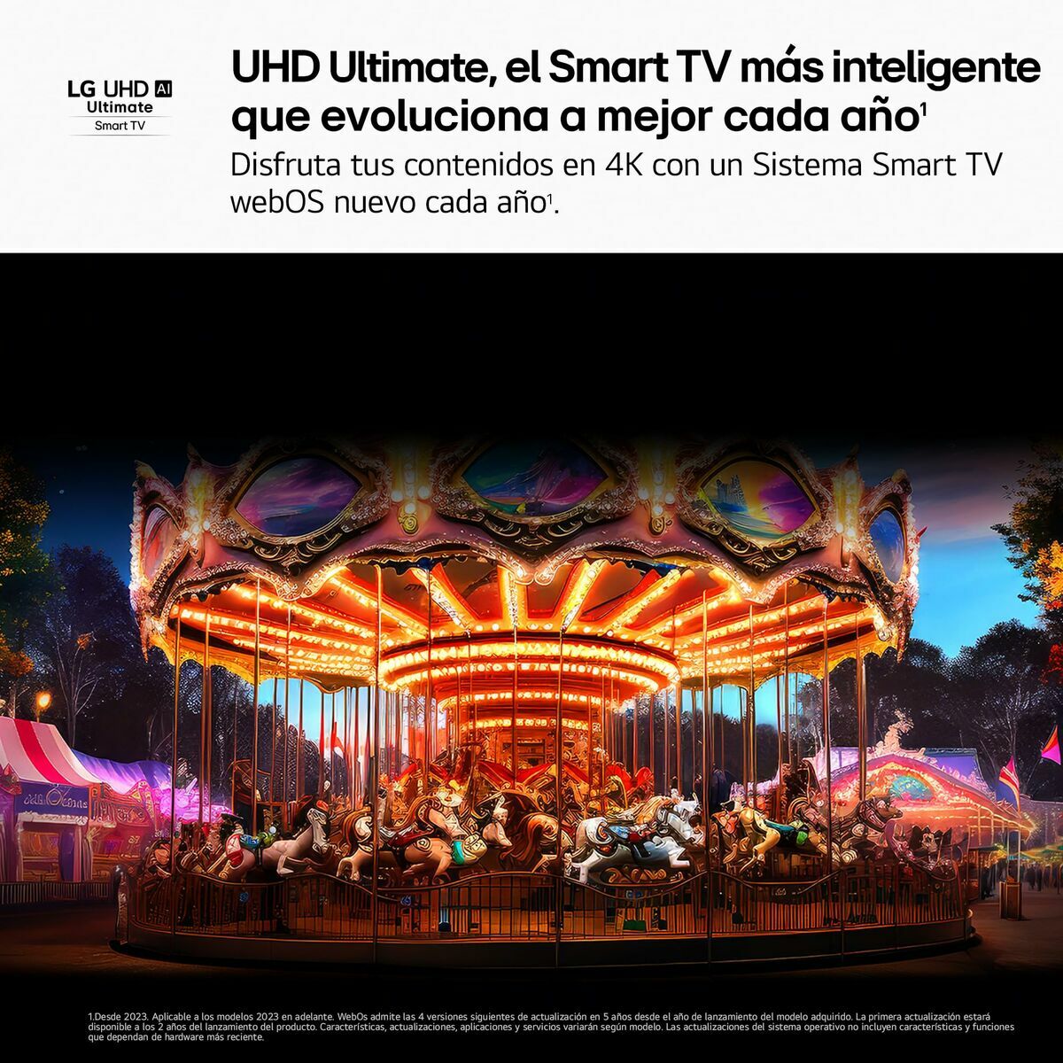 TV intelligente LG 75UA75006LA 75" 4K Ultra HD LED HDR D-LED