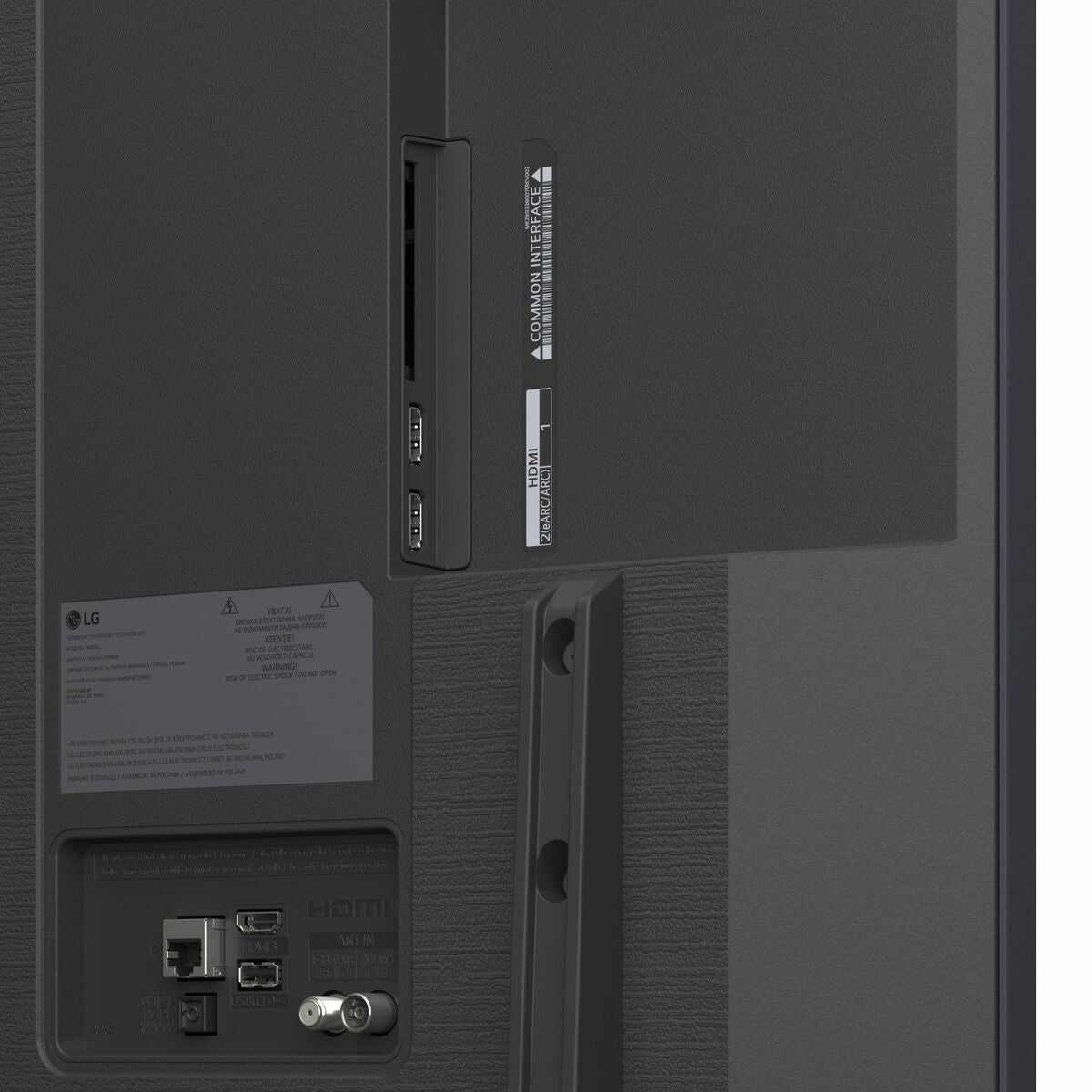 TV intelligente LG 50QNED82A6B 50" 4K Ultra HD LED HDR Edge-LED QNED