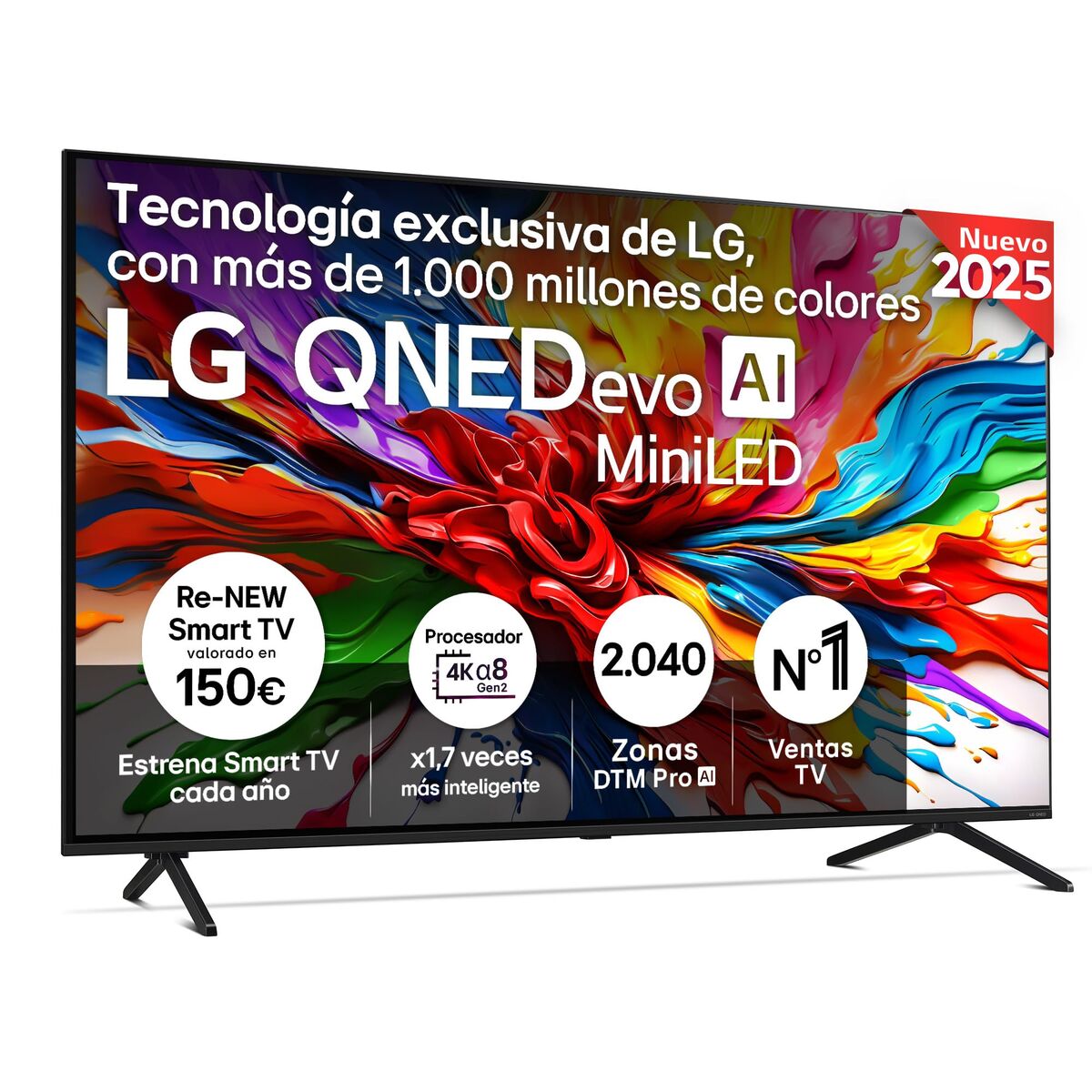 TV intelligente LG 65QNED92A6A 4K Ultra HD 65" LED