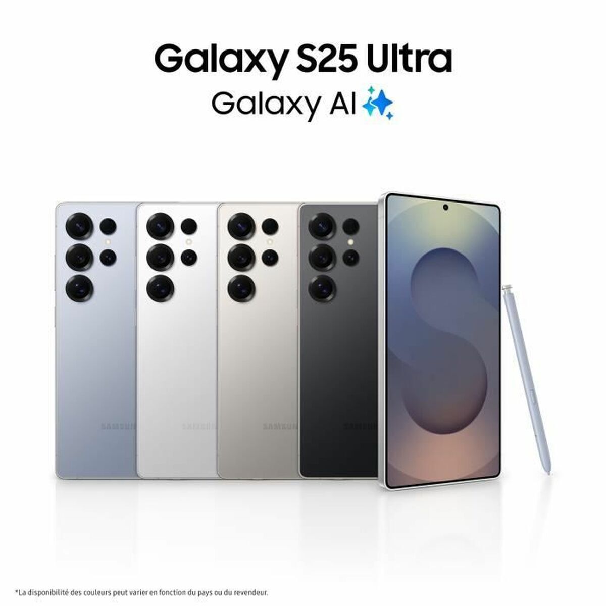 Smartphone Samsung S25 Ultra Silver 6,9" Qualcomm Snapdragon 8 Elite 12 GB RAM 256 GB Argenté