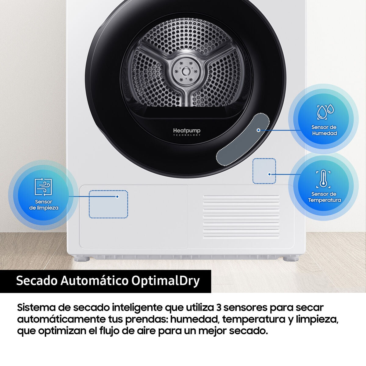 Sécheuse Samsung SECADORA9KGCONINTELIGENCIAARTI 9 kg
