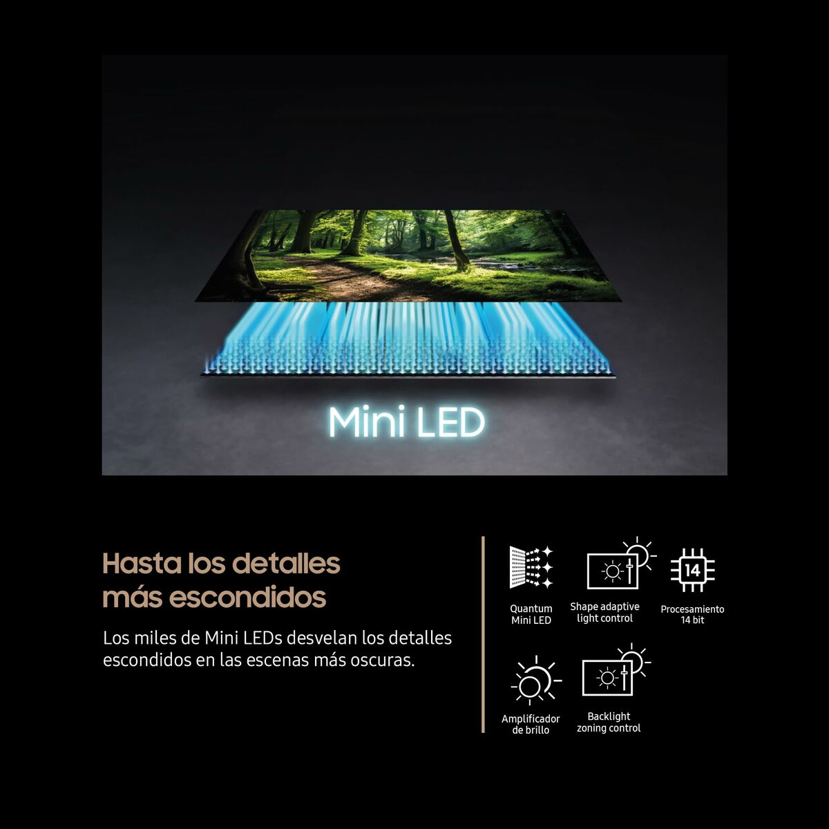 TV intelligente Samsung TQ85QN80FAUXXC 85" 4K Ultra HD HDR Neo QLED