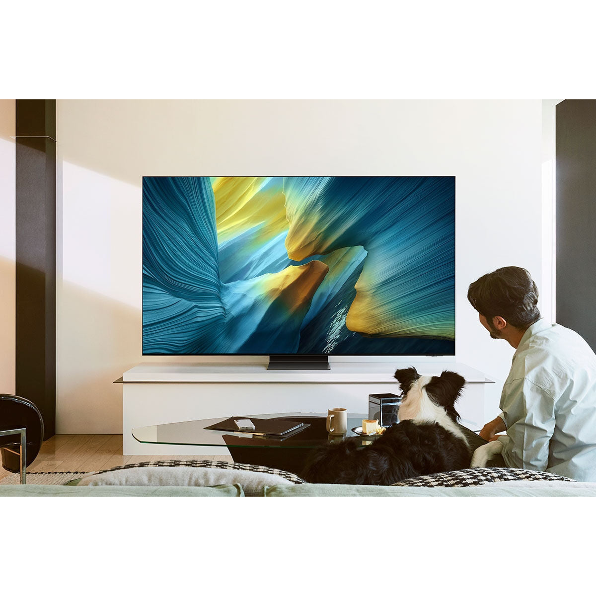 TV intelligente Samsung TQ83S95FAEXX 83 83" 4K Ultra HD HDR OLED QLED