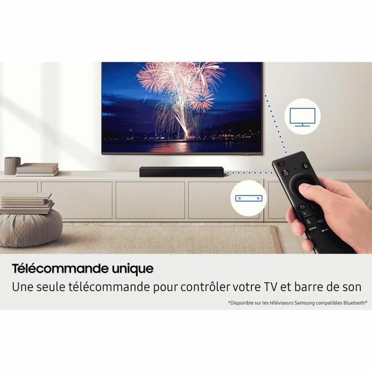 Barre audio Samsung Noir