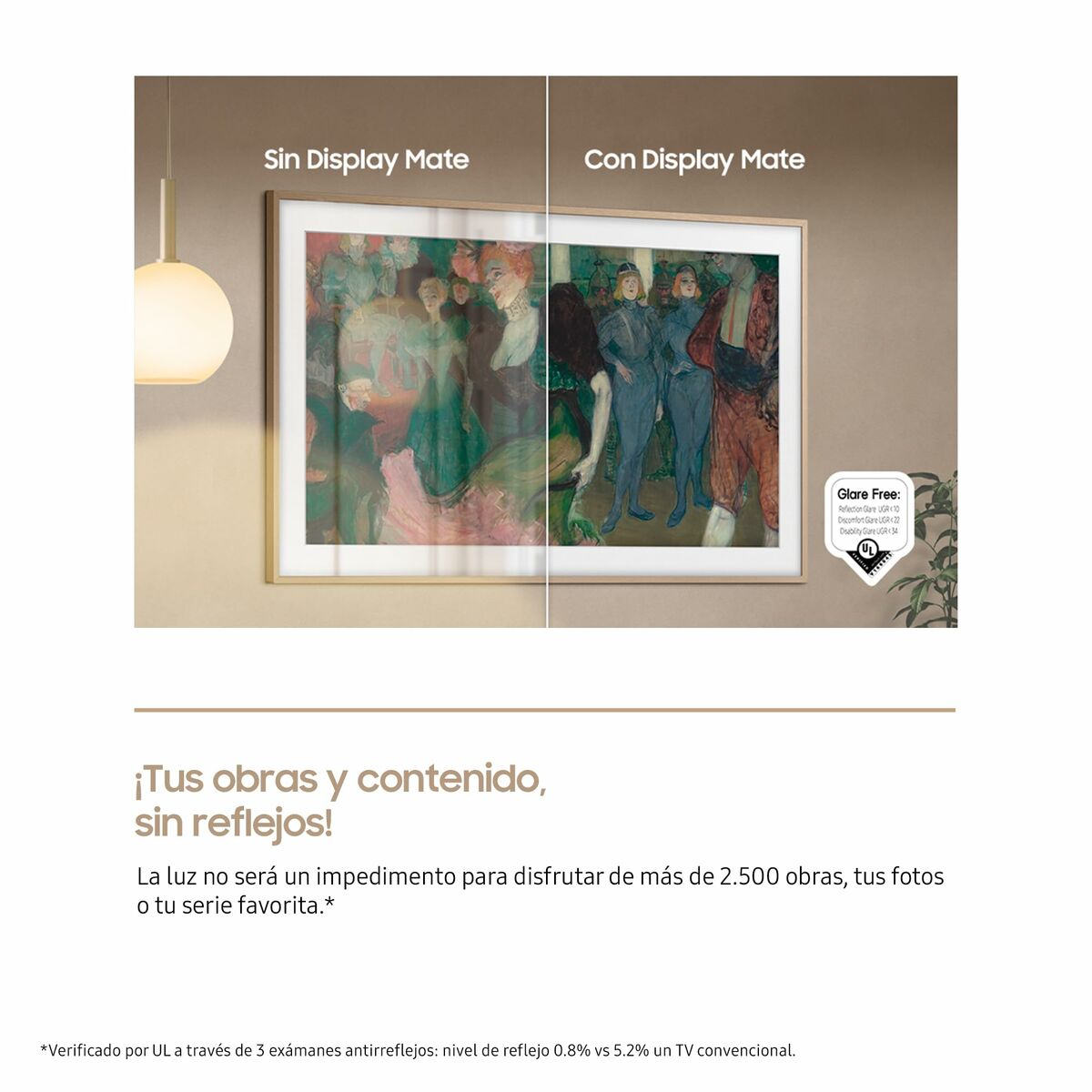 TV intelligente Samsung TQ43LS03FAUXXC 43" 4K Ultra HD LED HDR QLED