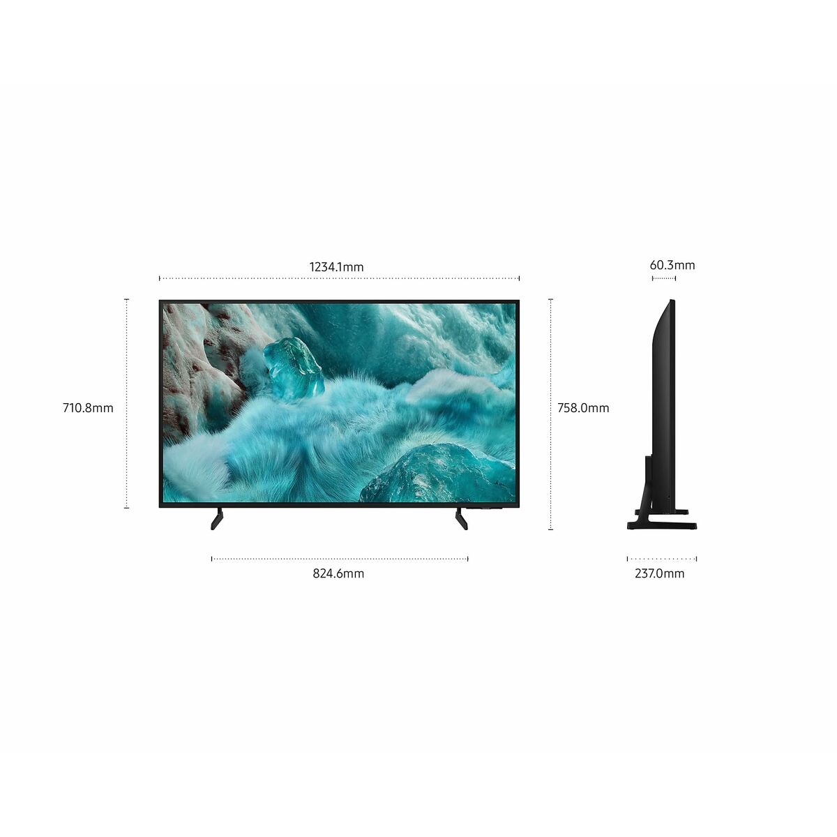 TV intelligente Samsung QE55Q7FAAUXXHC 55" 4K Ultra HD HDR QLED