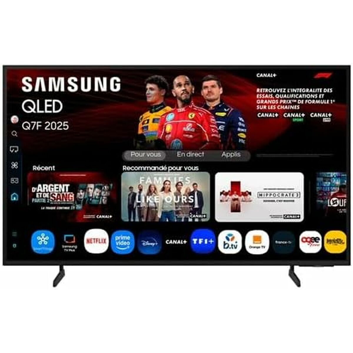 TV intelligente Samsung TQ85Q7FAAUXX 85 85" 4K Ultra HD HDR QLED